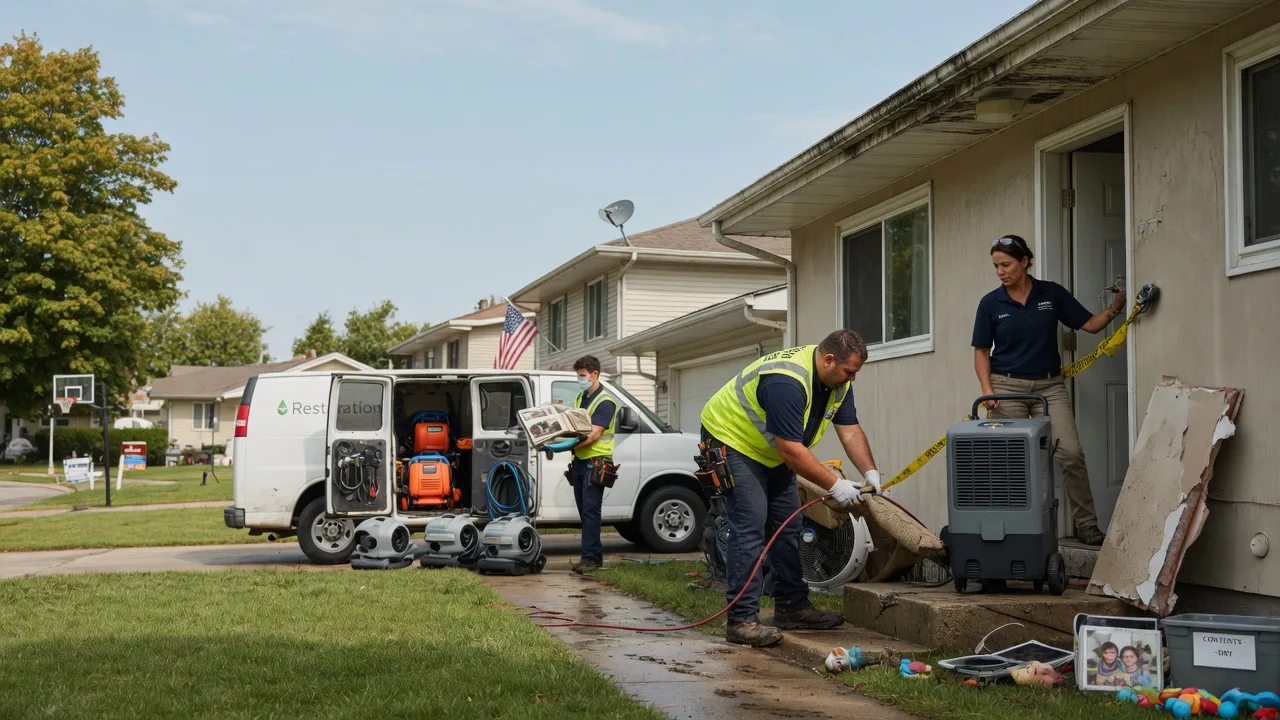 Water Damage Restoration in Good Hope, IL near me